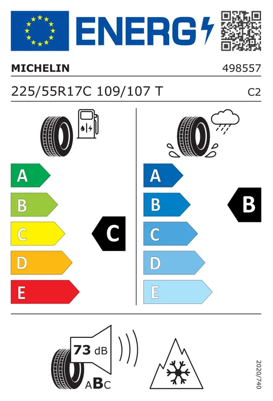 MICHELIN AGILIS ALPIN 8PR 225/55 R17C 109/107T Vezi acum