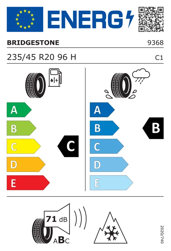 Nu rata BRIDGESTONE BLIZZAK LM-001 MO 235/45 R20 96H