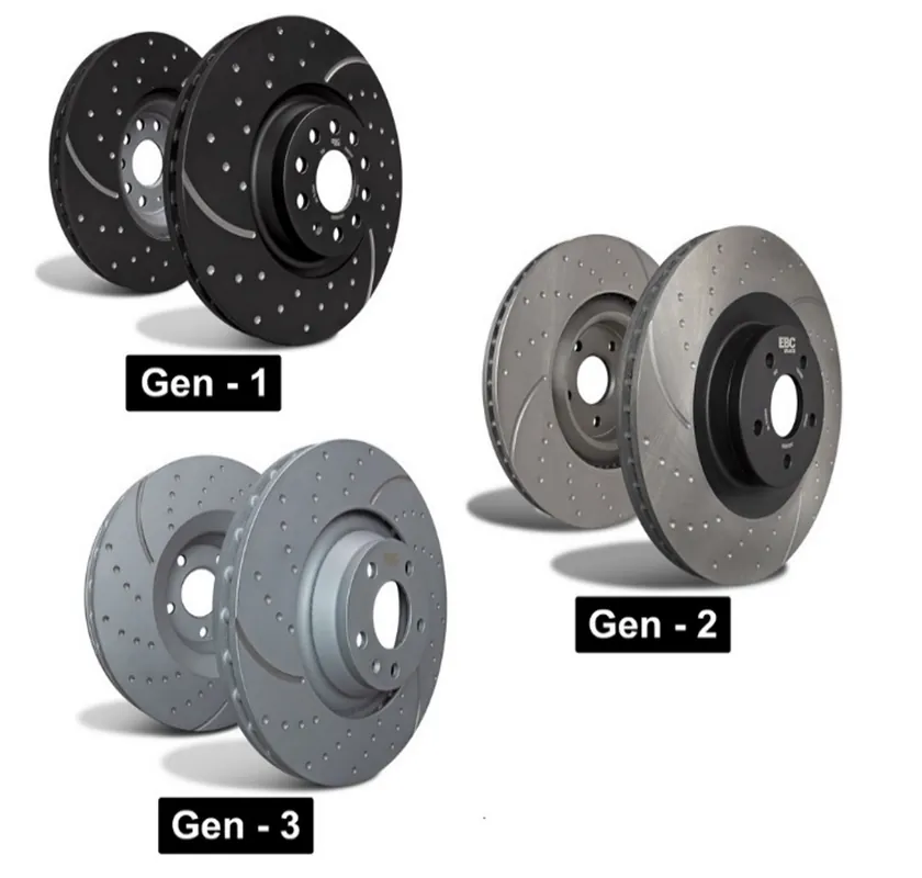 Mai ieftin Discuri frână EBC Turbo Grooved, punte față, GD603