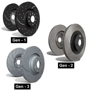 Discuri frână EBC Turbo Grooved, punte spate, GD608 Nu rata