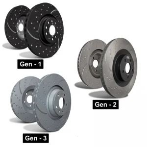 Bestseller Discuri frână EBC Turbo Grooved, punte față, GD1196
