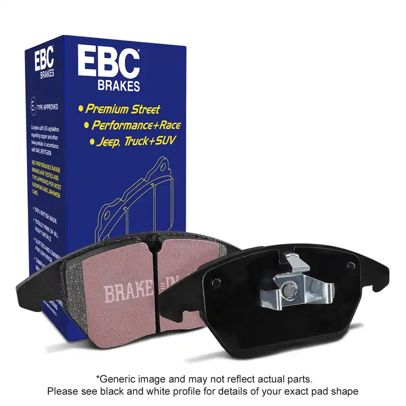 Cel mai vândut Plăcuțe de frână EBC Ultimax, punte față, DP1585