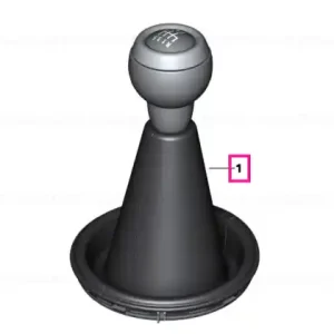 Disponibil imediat Maner schimbator vit SILBER - BMW - Mini