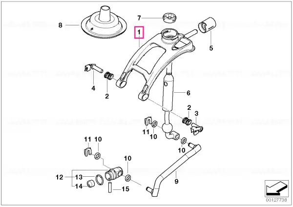 Doar azi Furca timonerie - BMW