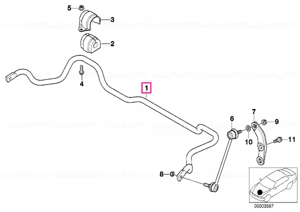 Popular Stabilizer D=22,5MM - BMW