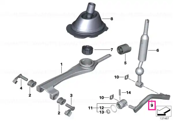 Shift rod - BMW Promoție