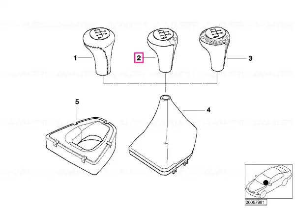 Shift knob GRAPHIT MET. - BMW Cel mai bun preț