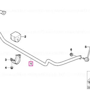 Bara stabilizatoare D=26MM - BMW Ofertă exclusivă