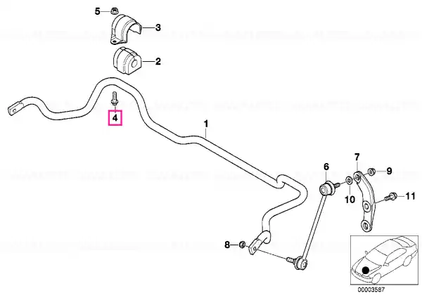 Super ofertă Surub M8X25-Z1-8.8 - BMW