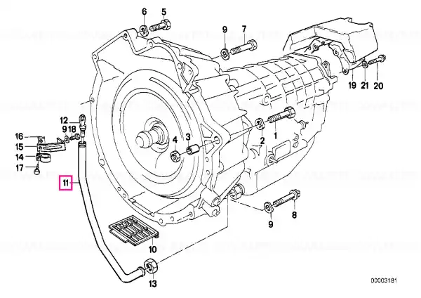 Retur gratuit FILLER TUBE - BMW