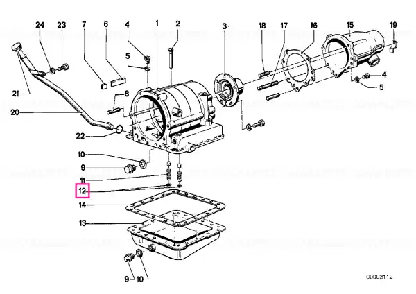Reducere Lock Ring 10X1 - BMW