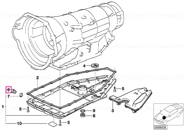 Livrare gratuită Dop şurub cu inel de etanşare M24X1,5 - BMW