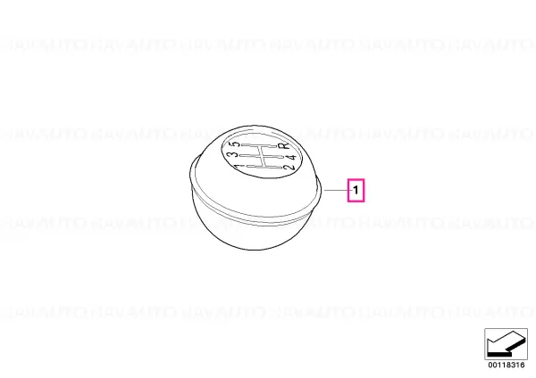 Noutate Maner schimbator vit - BMW - Mini