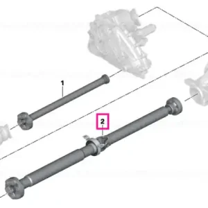 Arbore cardanic spat L=1325MM - BMW Ofertă de sezon