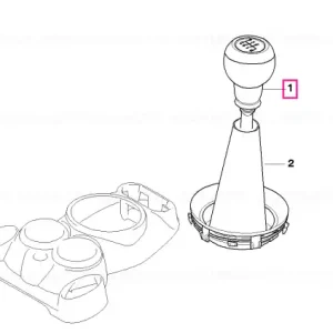 Shift knob HOT CHOCOLATE - BMW - Mini Ofertă exclusivă