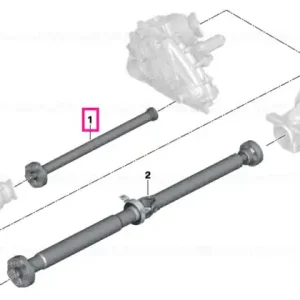 Arbore cardanic L=774MM - BMW Transport gratuit