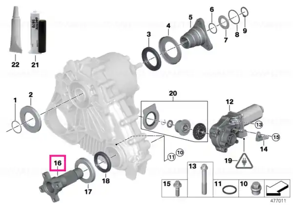Reducere Flange - BMW