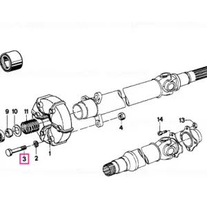 Mai ieftin Șurub hexagonal M10X50-10.9 - BMW - Mini