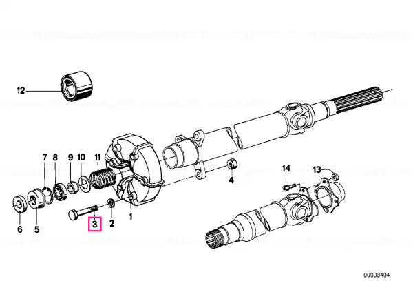 Mai ieftin Șurub hexagonal M10X50-10.9 - BMW - Mini
