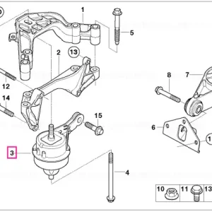 Livrare expres Tampon motor - Mini R50