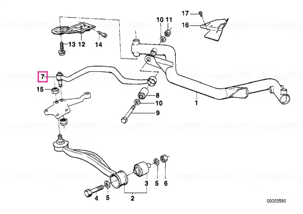 Reducere specială THRUST ROD - BMW