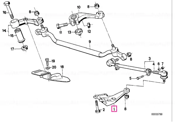 STEERING ARM - BMW Preferatul clienților