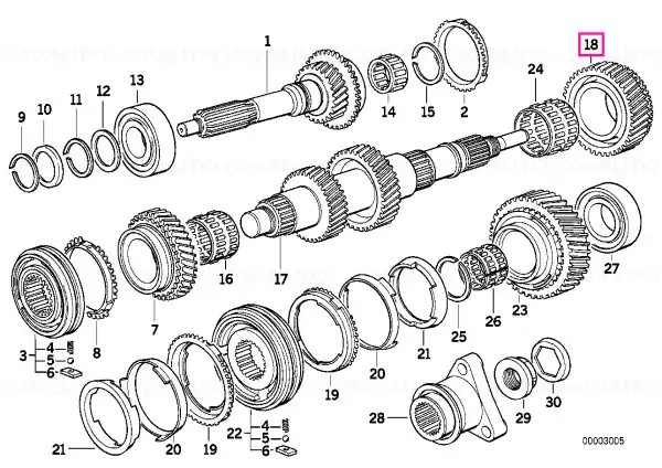 Reducere Roata cuplare treapta 2 - BMW