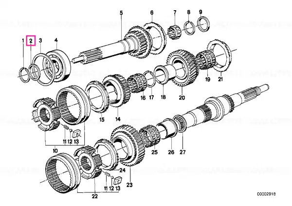 Preferatul clienților Distantier 35,1X48X3 - BMW