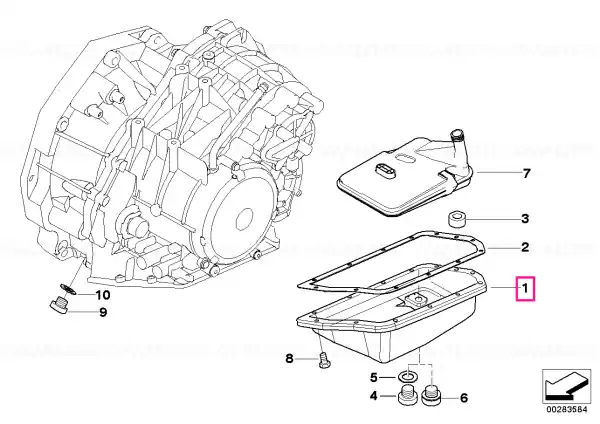 Carter ulei M10 - BMW - Mini Plată securizată
