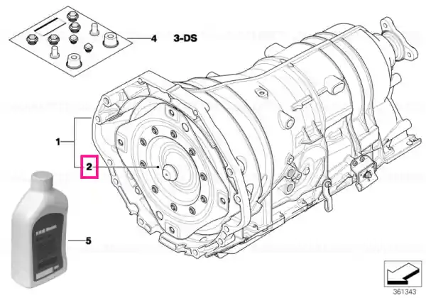 Doar azi Torq.convert L93 - BMW