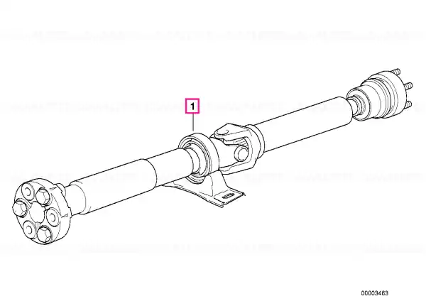 Arbore cardanic L=1748MM - BMW Promoție