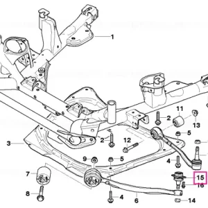 Ultima șansă Pivot brat superior - BMW
