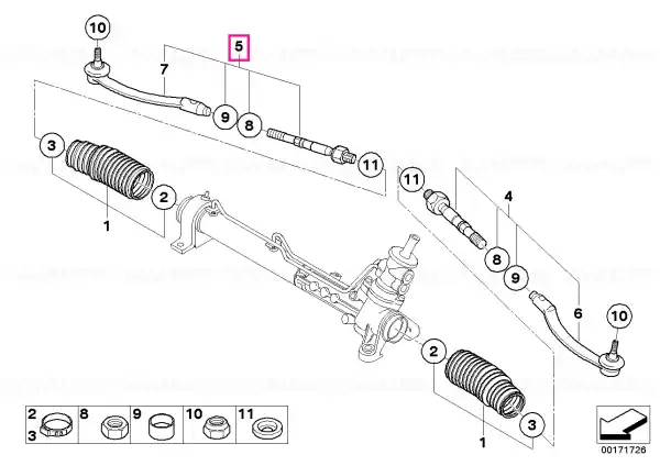 Reducere Bieleta directie dr. - BMW - Mini