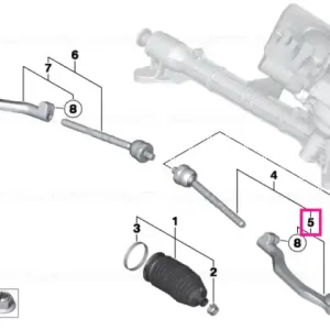 Ball joint - BMW - Mini Retur ușor