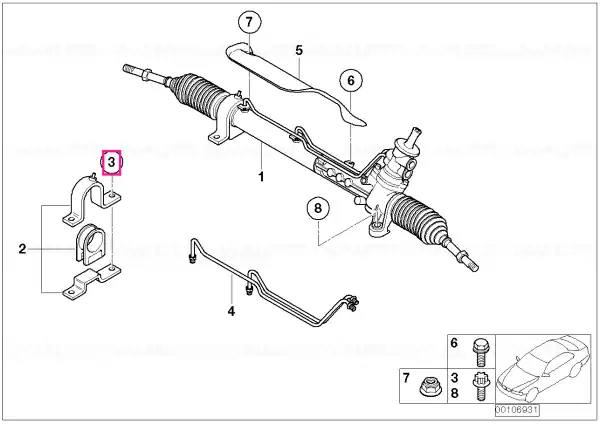 Expediere rapidă Torx Bolt M10X50-10.9ZNS3 - BMW - Mini