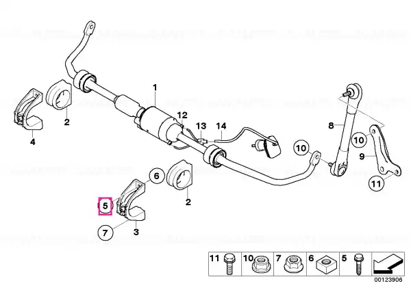 Surub M8X35-10.9 - BMW Doar azi