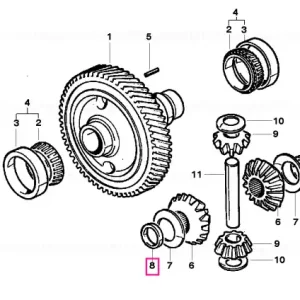 Spacer tube - BMW - Mini Transport gratuit