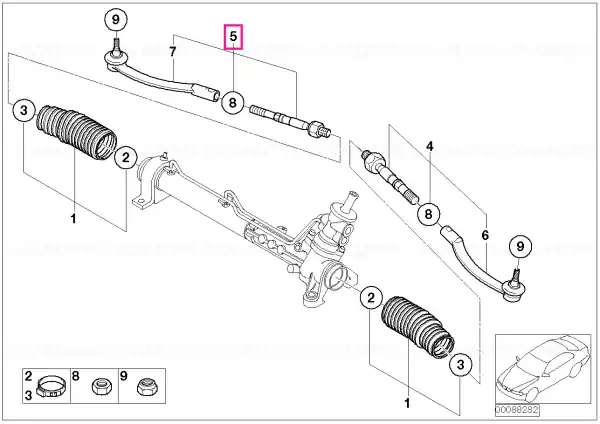 Disponibil imediat Bieleta directie dr - BMW - Mini