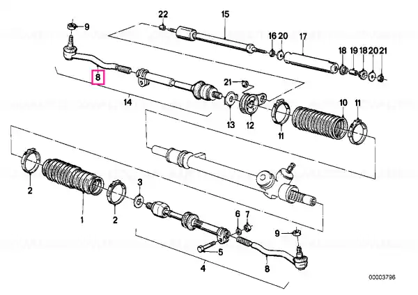 Ball joint - BMW Nu rata