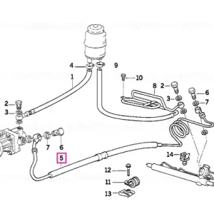 Ansamblul furtun de presiune - BMW Mai ieftin