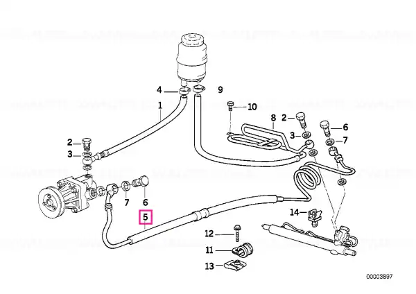Ansamblul furtun de presiune - BMW Mai ieftin