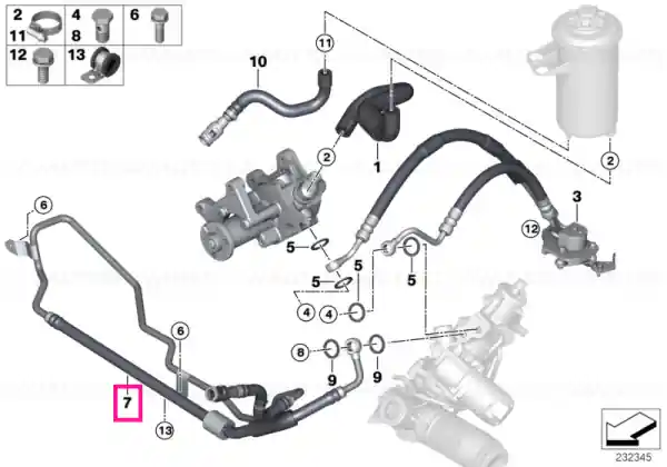 Ofertă specială Țeavă de retur - BMW