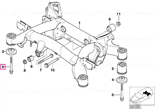Surub M14X1,5X170 - BMW Reducere specială