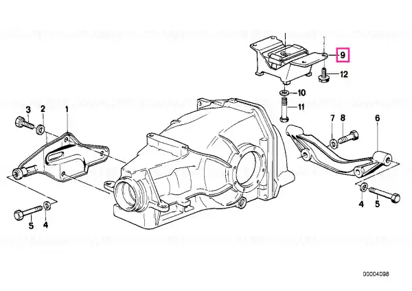 Ofertă exclusivă Montură elastomeric - BMW