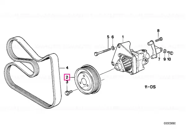 Pulley F. ZF - BMW Disponibil imediat