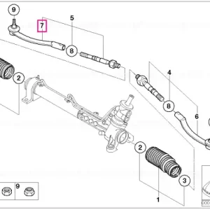 Ball joint - BMW - Mini Reducere extra