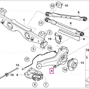 Noutate Brat suspensie dreapta - BMW - Mini