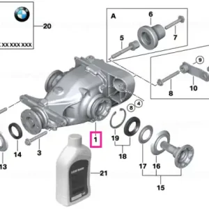 Ultima șansă Diferențial schimb I=2,47 - BMW
