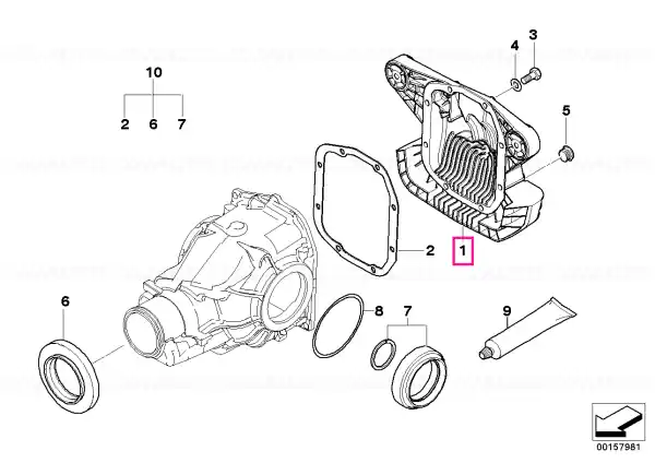 Capac transmisie TYP 210 - BMW Retur gratuit