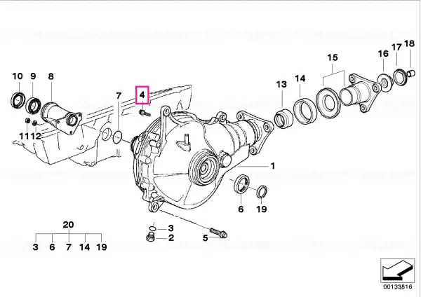 Premium Piuliță hexagonală M10X25-10.9ZNS3 - BMW